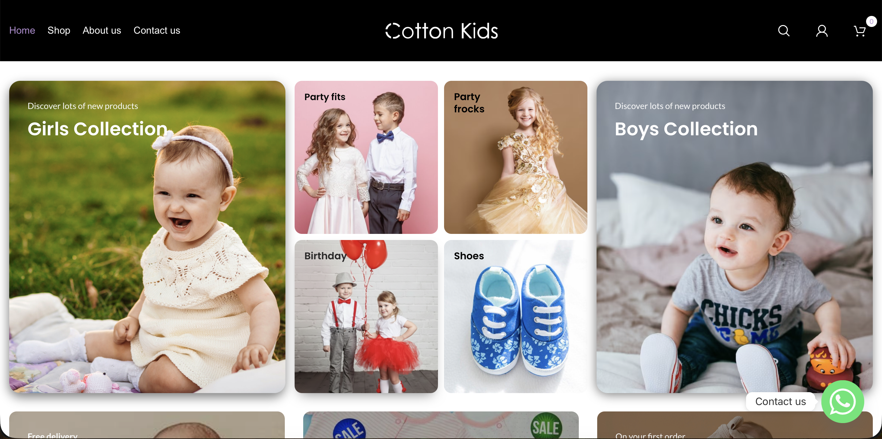 Cotton Kids — Children's Fashion / Retail