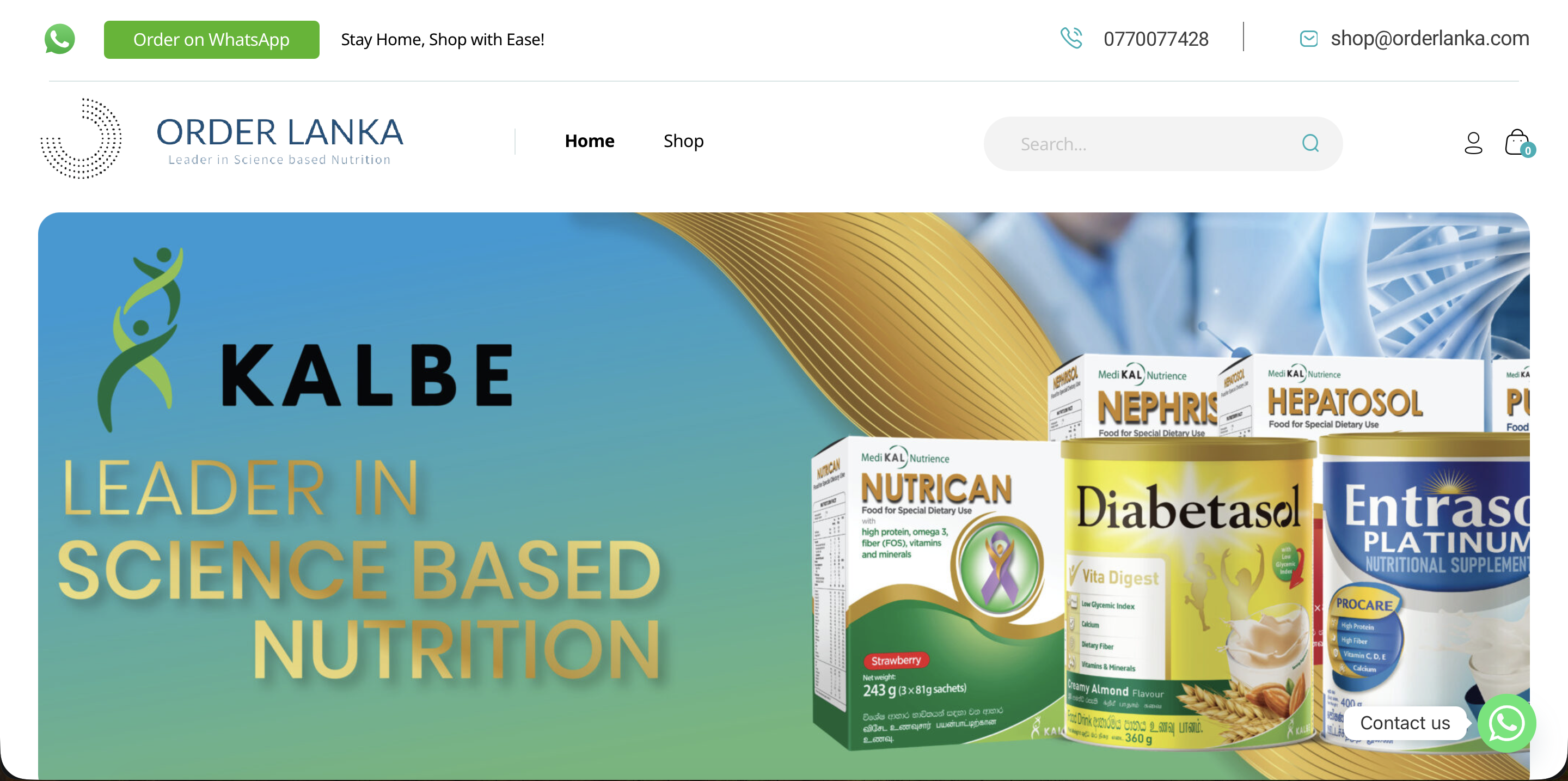 Order Lanka — Food Delivery / eCommerce